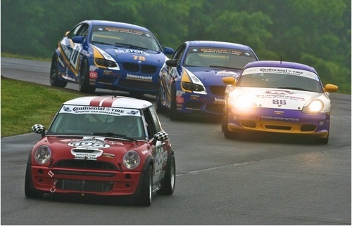 RSR Motorsports Mini Coopers using Electron Speed power harnessing and Motec PDM30 with AIM dashes